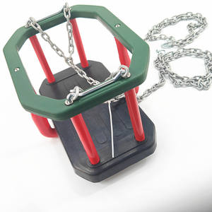 Jiayi parco giochi all'aperto bordo di plastica <span class=keywords><strong>altalena</strong></span> per bambini con corda - Product Image 3