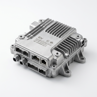 Carcasa de Controlador de Domano de Aluminio Fundido a Presión de Alta Precisión Personalizada AsiaLink para ECU Automotriz EV, Arquitectura Electrónica OEM