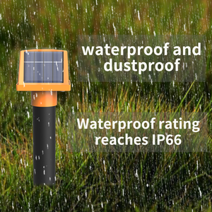 Saijzek OEM Mùa Hè Mới Sản Phẩm Năng Lượng Mặt Trời Powered Chuột Mole Rắn Pest Động Vật gặm nhấm <span class=keywords><strong>Repeller</strong></span> Vibrator Pin Năng Lượng Mặt Trời Mole <span class=keywords><strong>Repeller</strong></span> - Product Image 4