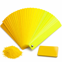 Résine polyester thermodurcissable de couleur jaune, résistante aux intempéries, à haute brillance, pour cadre de signalétique publicitaire extérieure