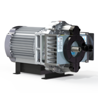 Compresseur d'air à courant alternatif refroidi par air à moteur turbo scroll sans huile 9 Cfm 2 bar pour générateur d'oxygène