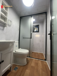 Maisons conteneur modulaires de luxe prêtes à l'emploi avec salles de bains 20-40 pieds <span class=keywords><strong>Appartement</strong></span> moderne préfabriqué à énergie <span class=keywords><strong>solaire</strong></span> Home Bar - Product Image 6