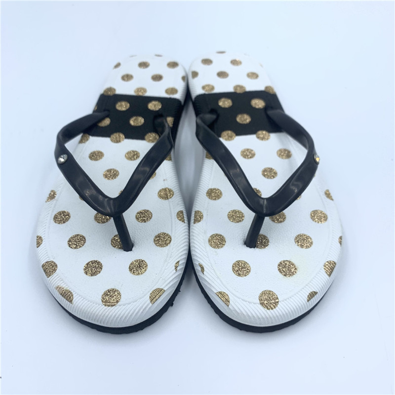 High Quality Women Slippers Custom Brand Logo PVC Flip-flops Outdoor Casual Shoes