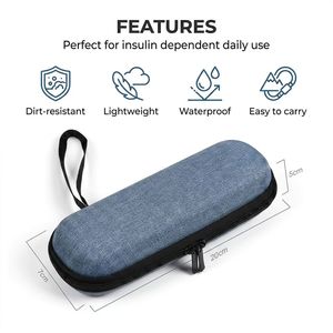 Portable PU Injection Pen <b>Cooler</b> <b>Box</b> with Reusable <b>Ice</b> Pack for Constant Temperature Storage During Medical Travel - Product Image 3