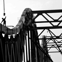 Kits de Estructura de Acero para Puentes Arqueados con Vigas de Caja Prefabricadas Modernas Estándar Europeo, Diseño de Modelo 3D