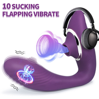 Personalisierter 3-in-1 Klitoris-Saugvibrator Vibrierender Slip Tragbare Vibratoren für Frauen