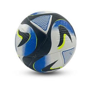 Ballon de football professionnel officiel de haute qualité en cuir PU de taille 5 avec liaison thermique sans couture - Product Image 2