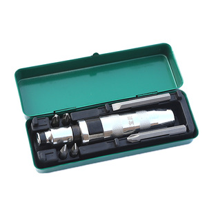 Lanbaolu Impact <b>Screwdriver</b> <b>Set</b> 13 Pcs Interchangeable <b>Bits</b> Magnetic Chrome-Mo Steel Polished Finish - Product Image 3