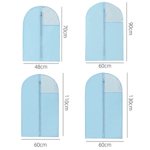 Housses à vêtements de voyage personnalisables avec logo, sacs de costume suspendus pour le voyage, rangement de vêtements monogrammé pour placard - Product Image 4