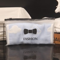 Sacs d'emballage personnalisés en PP avec fermeture éclair, qualité alimentaire, pour sous-vêtements féminins, chaussettes, petits jouets, manchon transparent auto-scellant pour crème solaire, 100 unités