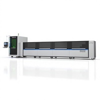 Machine de découpe laser à fibre CNC à portique haute vitesse 3000W/6000W Cypcut HIWIN pour tôles métalliques AI/LAS 6 axes PLT/DWG