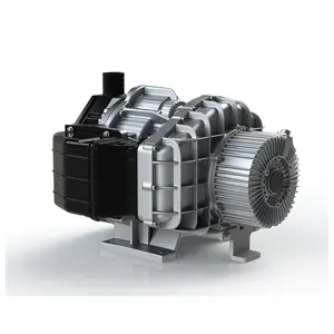 5.5 kW 7.5HP 35 SCFM Made in China Oil Free Scroll Air End Silent High Pressure Air Pump Small Industrial Air Compressor