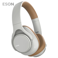 Casque antibruit actif ESON Casque supra-auriculaire avec mode de transparence, confort de port pour la musique de voyage