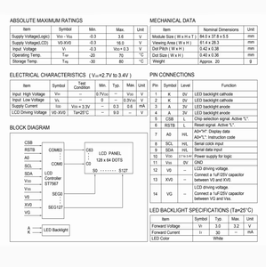 Mô-đun Màn hình <span class=keywords><strong>LCD</strong></span> 0,3ma công suất thấp với màn hình đồ họa Khu vực xem 84.0x37.8mm cho các thiết bị y tế & mét - Product Image 6