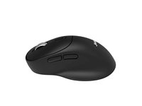 Mouse Optik Nirkabel USB Isi Ulang Dual Mode Laris Manis, Roller Logam 4D 1600 DPI Ergonomis ABS untuk Laptop