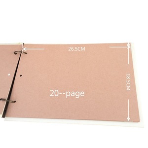 Cadre photo en bois personnalisé gravé au laser TC, <span class=keywords><strong>Mr</strong></span> & Mrs, 20/30/40 pages, livre d'or pour mariage, livre de signatures de mariage - Product Image 5