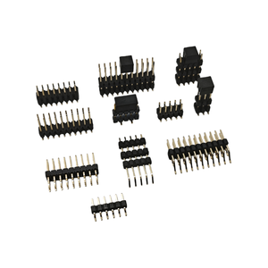 Tùy chỉnh điện Nylon pin tiêu đề đơn/kép Hàng 1.0/1.27/2.0/2.54/4.0 mét thông qua lỗ bề mặt gắn kết mạ Vàng PCB kết nối - Product Image 3