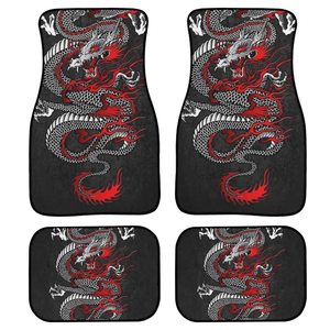 ชุดเสื่อปูพื้นรถยนต์พิมพ์ลายทุกสภาพอากาศสำหรับรถยนต์ alfombras Para autos - Product Image 4