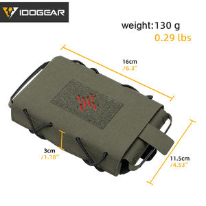 Bolsa médica táctica IDOGEAR desmontable 500D Nylon Ranger verde botiquín de primeros auxilios Molle combate táctico bolsa médica para cinturón - Product Image 6
