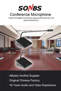 Salle de réunion conférence de presse système de microphone microphone table de conférence <span class=keywords><strong>micro</strong></span> microphone avec <span class=keywords><strong>haut</strong></span>-<span class=keywords><strong>parleur</strong></span> - Product Image 2