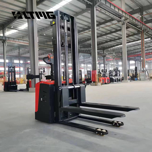 Carregamento LTMG 1500KG Caminhão De Paletes Tipo Estante Empilhador De Paletes Elétrico Portátil Empilhador De Paletes Elétrico - Product Image 4