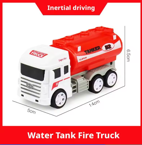 Camion-citerne à eau anti-incendie [ensaché]