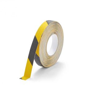 DURABLE - 1081-130 DURALINE® <b>GRIP</b> anti-slip <b>tape</b> 25 mm colored, yellow/black - EAN 4005546733654 ADHESIVE <b>TAPES</b> ANTI SLIP <b>TAPES</b> - Product Image 1