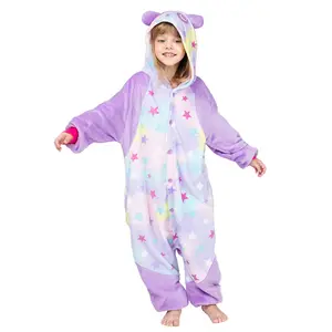 Homewear पार्टी दिखाएँ पायजामा onesie बेबी लड़कियों के कपड़े पशु onesie