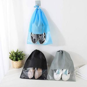Custom Logo Colorful Waterproof Drawstring Non-Woven <b>Shoe</b> Bag for Convenient <b>Storage</b> and Transportation - Product Image 4