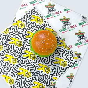 Papier d'emballage personnalisé résistant à l'huile en gros, en papier sulfurisé/glassine/kraft/PE/aluminium, pour l'emballage alimentaire, utilisation en boulangerie - Product Image 6