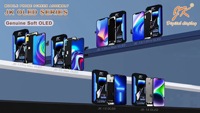 GX SL JK RJ ZY Tianma OLED Incell, bagian reparasi tampilan layar LCD untuk iphone 15 14 13 12 11 8 7 6 5 Pro Max Mini Plus XS MAX XR