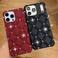 Coque Bling Scintillante Étoile pour iPhone 18 17 Pro Max 16 15 11 12 13 14 Plus – Housse de Luxe Designer Antichoc avec Strass et Diamants