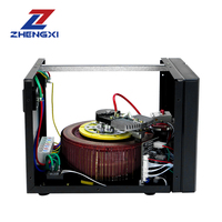 Régulateurs de tension automatiques à servomoteur SVC ZX 3000W 5000W, stabilisateurs monophasés 220V 110V pour la protection contre les surtensions