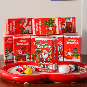 Christmas Surprise Blind <b>Box</b> Keychain PVC Zinc Alloy Portable Cartoon Doll <b>Gift</b> For Kids - Product Image 4