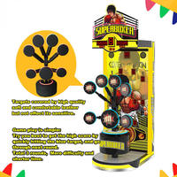 Machine de jeu de sport électronique à pièces à 8 cibles Superboxer Offre Spéciale pour tous les âges parc d'attractions