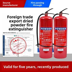 <span class=keywords><strong>Extincteur</strong></span> à poudre sèche portable de <span class=keywords><strong>6</strong></span> <span class=keywords><strong>kg</strong></span> <span class=keywords><strong>Prix</strong></span> de gros utilisé pour le sauvetage d'urgence de plusieurs incendies - Product Image 5
