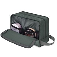 Sac de toilette de voyage spacieux et léger, sac de sport avec séparation sec/humide, trousse de maquillage personnalisée