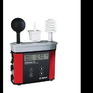 Quest Questemp 34 Thermal Environment Monitor Wbgt Temperature Sensor Data <b>Storage</b> - Product Image 2
