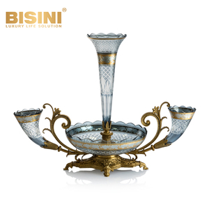 Grande Vaso in Vetro Colorato per Villa, Accessorio di Lusso per <span class=keywords><strong>Soggiorno</strong></span>, Vaso da Terra in Vetro Colorato per Ingresso - Product Image 2