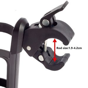 Portavasos <span class=keywords><strong>Universal</strong></span> para Cochecito, Giratorio 360°, Diámetro Ajustable de 1.9-4.2cm, Sostiene Biberones y Teléfonos para Cochecito y Bicicleta - Product Image 3