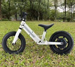 2024 yeni ürün çocuklar için denge bisikleti 12 inç e-bisiklet çocuklar için 200w 24v lityum pil Mini elektrikli bisiklet çocuklar için