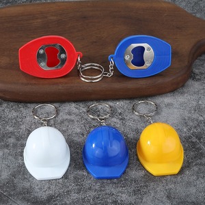 Porte-clés décapsuleur en alliage de zinc rouge, bleu, blanc, jaune – Cadeau créatif et pratique, article promotionnel - Product Image 1