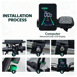 Fahrradcomputer NFC E-Bike Ciclocomputer L5 Display Präzisions-Tachometer für Radfahren und Roller-Zubehör - Product Image 3