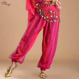 Hy132 femmes <span class=keywords><strong>Costume</strong></span> de <span class=keywords><strong>danse</strong></span> du ventre taille unique pantalons longs Bloomers <span class=keywords><strong>danse</strong></span> du ventre pantalon Tribal inde Bollywood Oriental egypte Dancewear - Product Image 2
