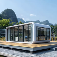 Maison conteneur modulaire préfabriquée en acier de luxe pour appartement, villa et hôtel – Espace de vie portable et écologique de 20/40 pieds