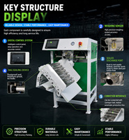 Machine de remplissage et d'emballage semi-automatique multifonctionnelle à valve à impulsion avec poussoir de sac pour aliments, pâte, sable (plastique)