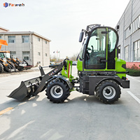 Matériel de construction : Mini-chargeuse frontale Yaweh avec attache rapide