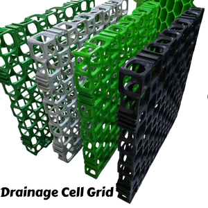 Grille de drainage écologique en HDPE de 50 mm pour jardin sur <span class=keywords><strong>toit</strong></span> et bac à plantes en dessous du sol - Product Image 4
