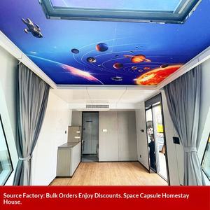 Capsule spatiale étoilée, grande cabine d'hébergement extérieure, isolation thermique et thermique, hôtel, peut être connecté à l'eau - Product Image 1