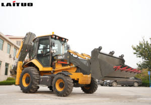 Laituo CE LT 3CX Hochwertiger Chinesischer <span class=keywords><strong>Mini</strong></span>-Frontlader-Baggerlader mit 4x4-Antrieb, Yuchai-Motor, 8500kg, Neue Marke im Angebot - Product Image 5